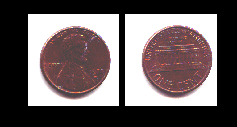 ONE CENT 1978 D - 1959-…: Lincoln, Memorial Reverse
