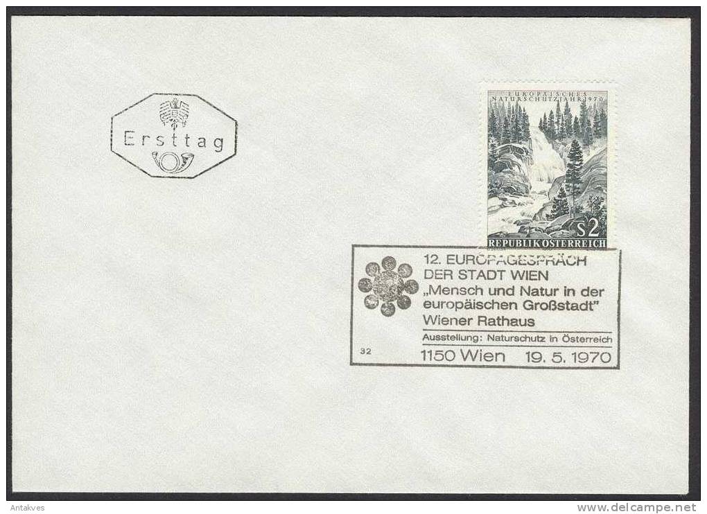 Austria Osterreich 1970 Landscape FDC - Lettres & Documents