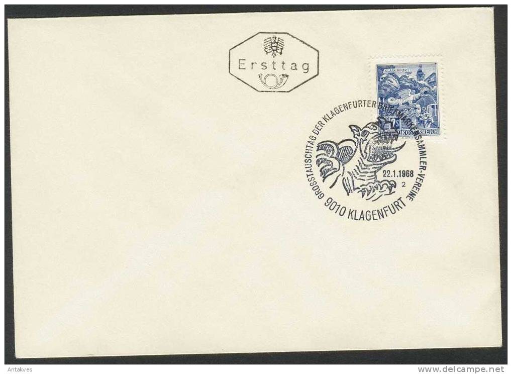 Austria Osterreich 1968 Klagenfurt FDC - Lettres & Documents