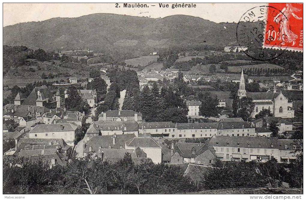 79 Mauléon Vue Generale - Mauleon