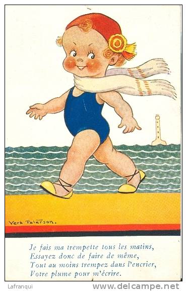 Illustrateur- Ref B281 - Humour -humoristique -  Illustrateur  Enfants -  Vera Paterson  - Carte Bon Etat - - Paterson