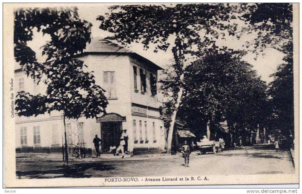 PORTO NOVO [Bénin] - Avenue Liotard Et La B. C. A. - Benin