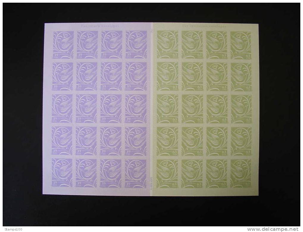 USA, VEREINIGTE STAATEN, ETATS UNIE,  2006, WEDDING DOVES ,  SHEETLET,   MNH**,  (1021500) - Sheets