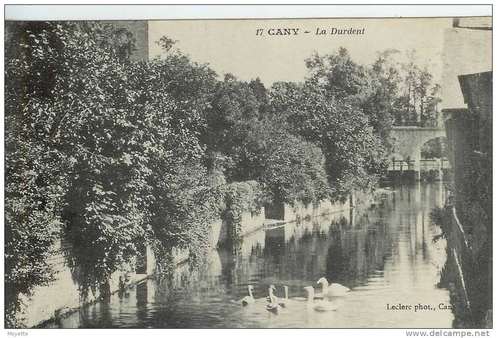 CPA-76-CANY-LA DURDENT - Cany Barville