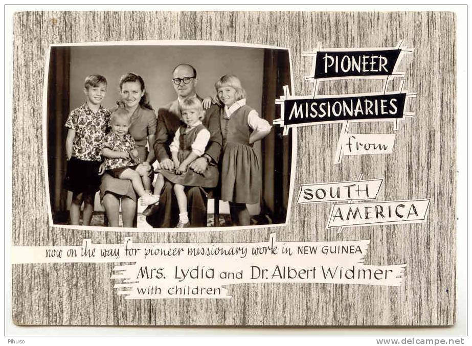 CH284  WÄDENSWIL : Dr. Albert Widmer - Pionner Missionaries From South-America - Wädenswil