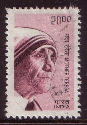 2009 - India Builders Of Modern Definitives 20r MOTHER TERESA Stamp FU - Oblitérés