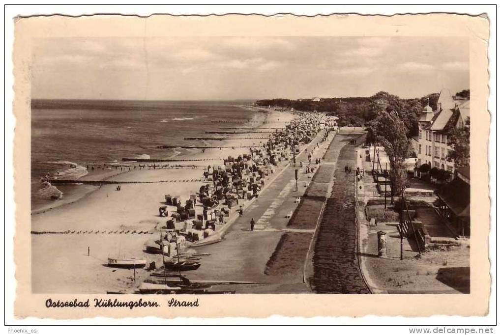 GERMANY - Kühlungsborn, Bathing Area, Year 1957 - Kühlungsborn