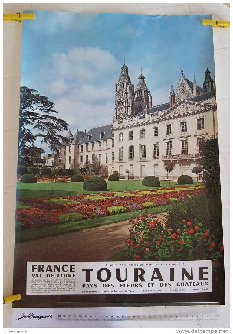 FRANCE VAL DE LOIRE. TOURAINE PAYS DES FLEURS ET DES CHATEAUX - Autres & Non Classés