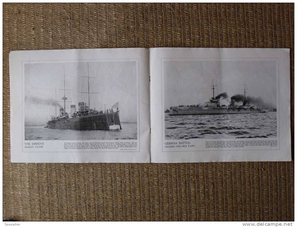 ALBUM - NELSON´S PORTFOLIO OF WAR PICTURES - 6th MARCH 1915 - PART IX - THE NAVIES OF FRANCE, RUSSIA, GERMANY .... - Bateaux