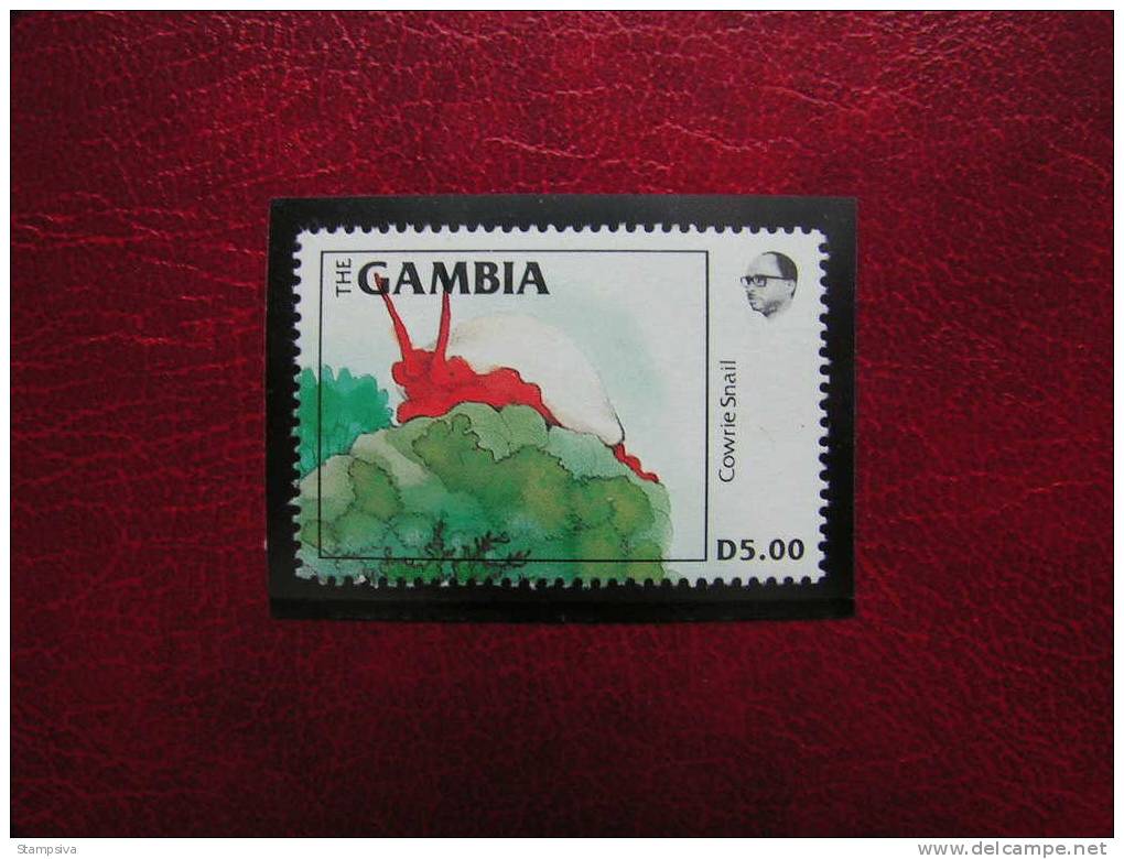 == Gambia  ,  Meerstiere Blockmarke 12   548   ** MNH  Michel €  7,50 - Gambia (1965-...)