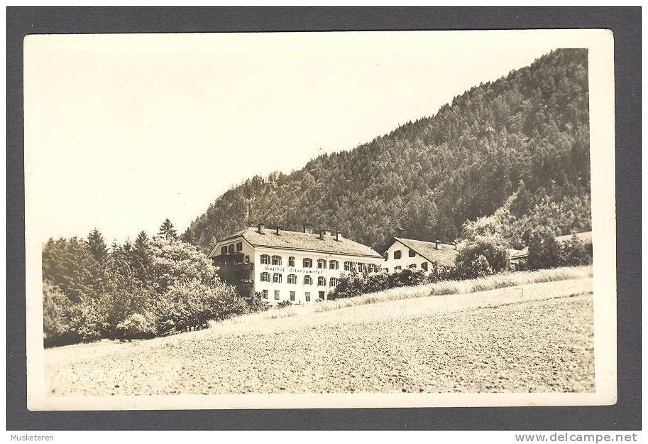 Austria Jenbach Tirol Gasthof Esterhammer Echt Real Photo Véritable - Jenbach