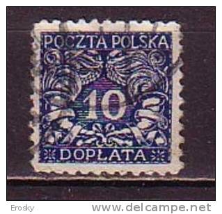 R3880 - POLOGNE POLAND TAXE Yv N°25 - Postage Due