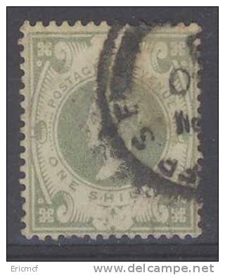 GB 1887 1900 1s Green Used - Oblitérés