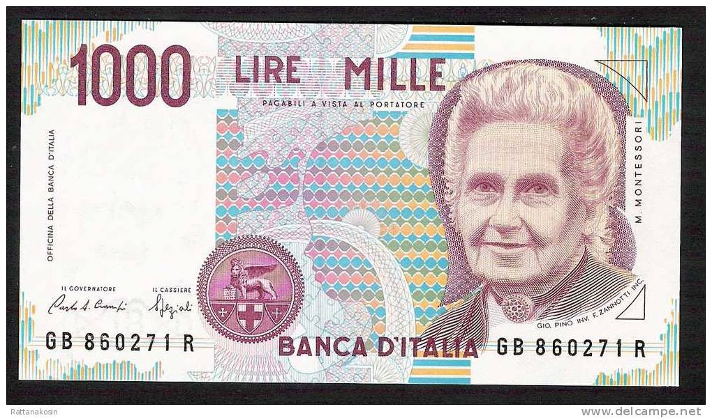 ITALIE P114a    1000  LIRE  1990 #GB/R     UNC. - 1.000 Lire