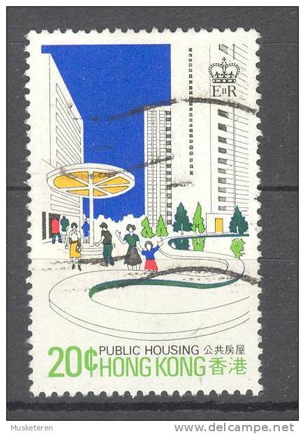 Hong Kong 1981 SG. 402     20c. Public Housing - Used Stamps