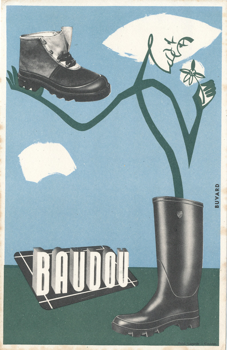 BU 171 / BUVARD        BAUDOU  LES BOTTES - Shoes