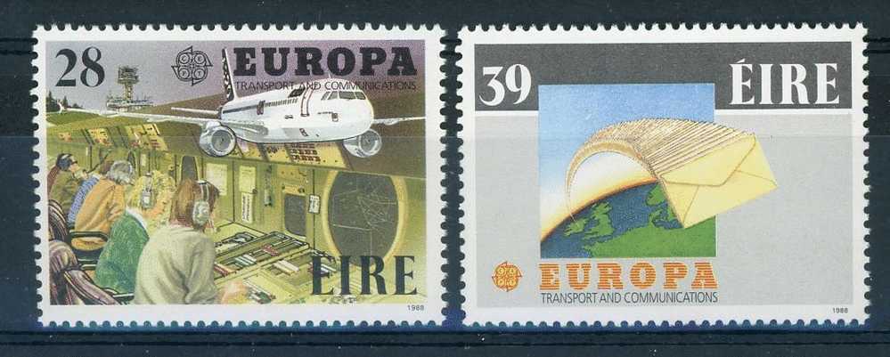 Irlande  -  1988 :  Yv  653-54  **   Europa - Unused Stamps