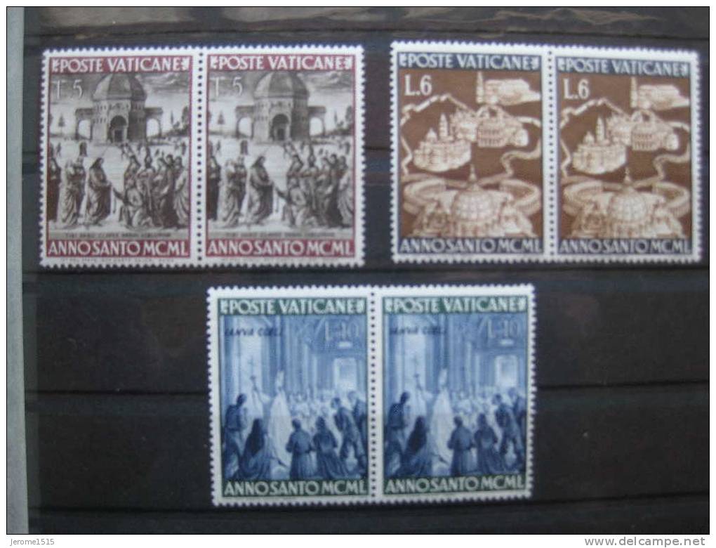 Timbres Vatican 1949 - Unused Stamps