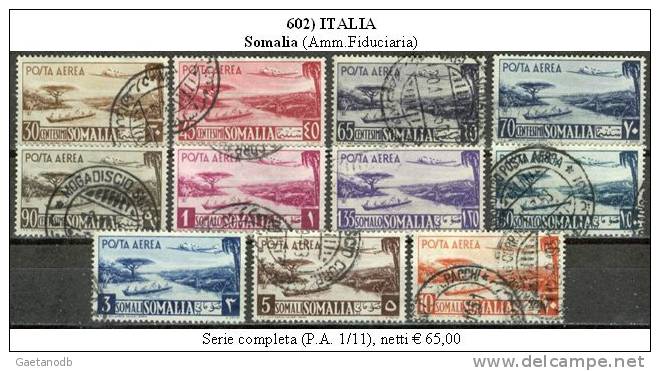 ItaliaA.00602 - Somalia Amministrazione Fiduciaria. - Somalie (AFIS)