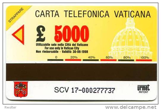 @+ TELECARTE DU VATICAN N° 17 - SASETTA : VIERGE ET ENFANT  (1996). - Vaticaanstad