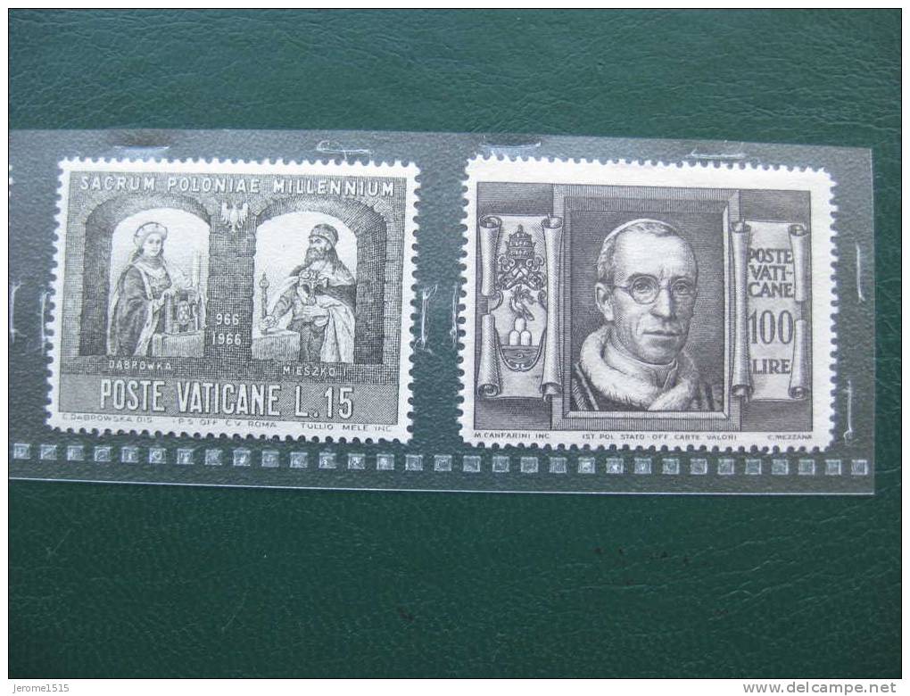 Timbres Du Vatican : Tableaux Religieux  & - Unused Stamps