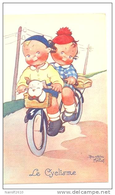 ILLUSTRATION  - BEATRICE MALLET - LE CYCLISME - Mallet, B.