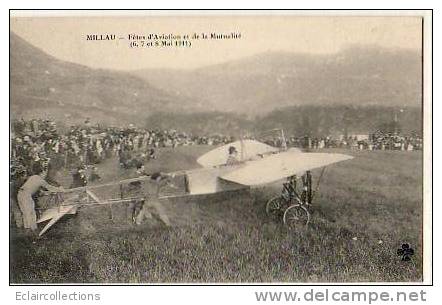 Millau     12    Aviation..Fête De La Mutualité.. 6/8 Mai 1911 - Millau