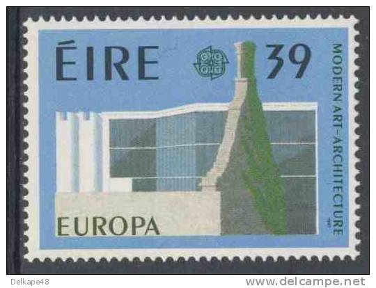 Ireland Irlande Eire 1987 Mi 624 ** St. Mary´s Church, Cong -modern Art, Architecture / Marienkirche- Europa Cept - Unused Stamps