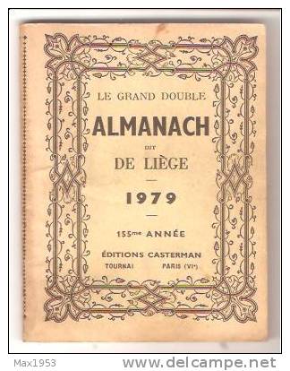 Casterman - Le Grand double almanach belge, dit de Liège 2024