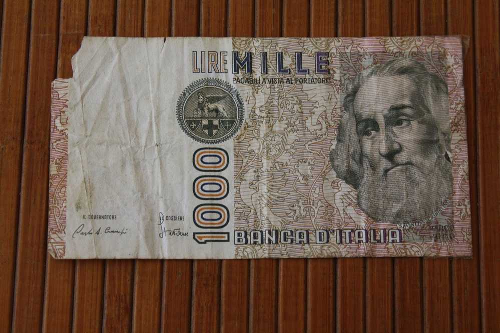 Billet De Banque -- Bank - Banco De ITALIA  1000 LIRES - 1000 Lire