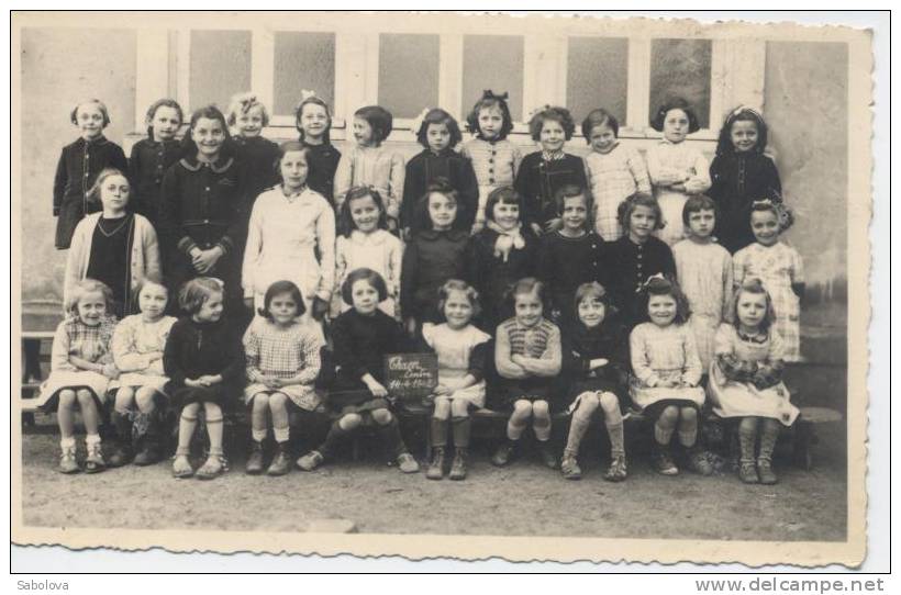 Thaon Cours Préparatoire Thaon Centre 1941 1942 - Thaon Les Vosges