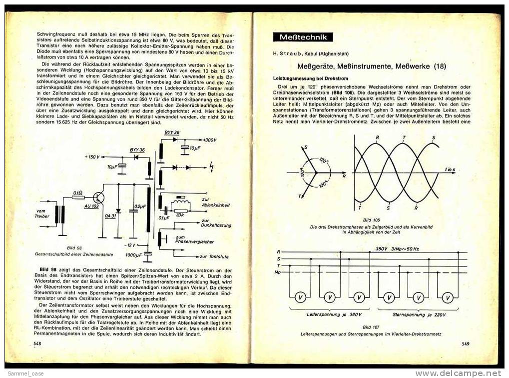 Fach - Zeitschrift  , Der Junge Radio Fernseh Und Industrie Elektroniker 1970 - Computer Sciences