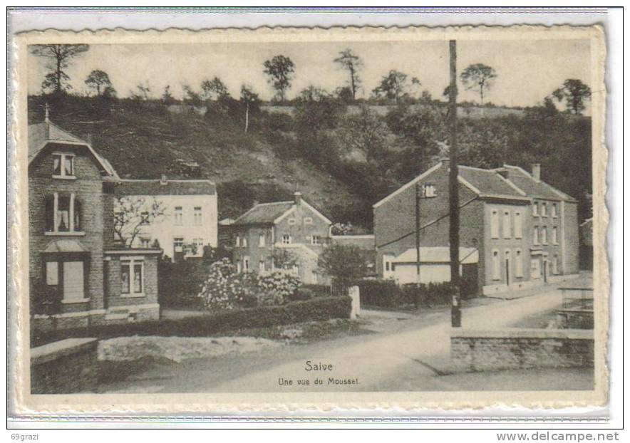 Saive  Une Vue Du Mousset - Blégny