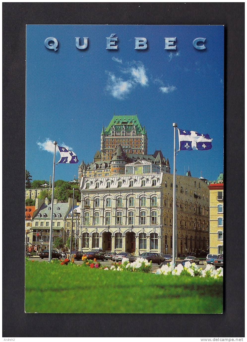 QUÉBEC  - CHÂTEAU FRONTENAC - VUE DE PLACE ROYALE - PHOTO YVES TESSIER - Québec - Château Frontenac