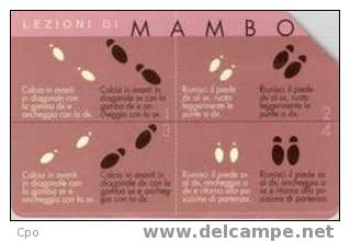 # ITALY A55 Lezioni Di Mambo (30.06.2003) 10000    Tres Bon Etat - Public Advertising