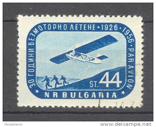 Bulgaria 1956 Mi. 1002   44 St Airmail Flugpost Arienne Segelfliegen Sail Flying - Gebraucht