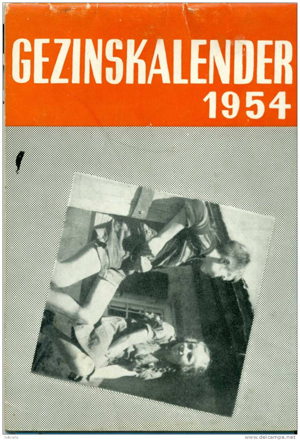 Gezinskalender - Nieuwstaat - 1954 - Size 10 Cm X 15 Cm - Formato Piccolo : 1941-60