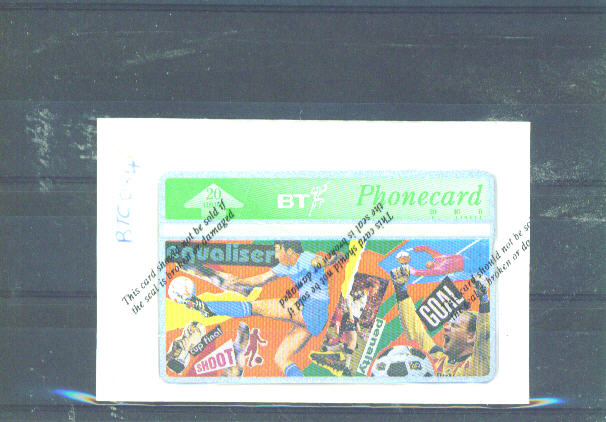 UK - BT Optical Phonecard As Scan/Mint And Sealed - BT Herdenkingsuitgaven