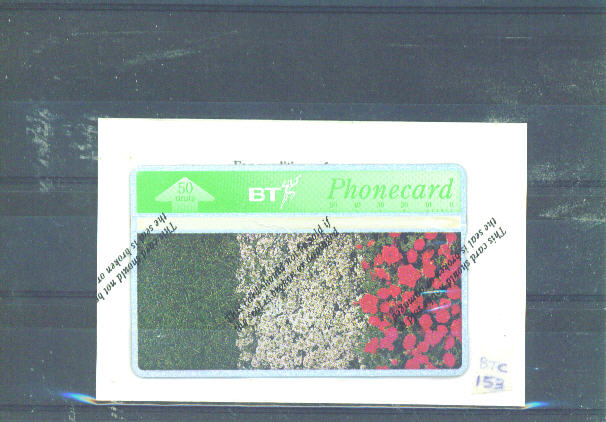 UK - BT Optical Phonecard As Scan/Mint And Sealed - BT Edición Conmemorativa