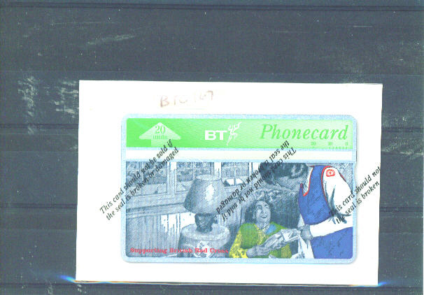 UK - BT Optical Phonecard As Scan/Mint And Sealed - BT Herdenkingsuitgaven