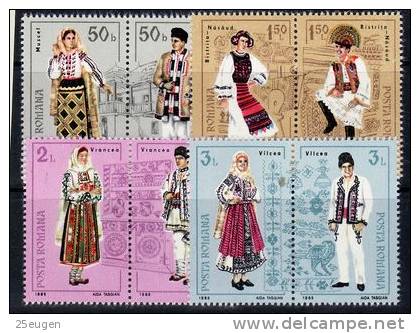 ROMANIA 1985 MICHEL NO 4185-92  MNH - Ungebraucht