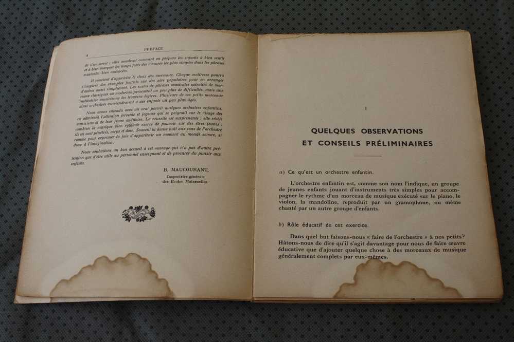 1934-L'ORCHESTRE ENFANTIN COMMENT ON LE CONSTITUE ? MORCEAUX ORCHESTRéS  -NATHAN 80 P LIVRE PARTITION MUSICALE -MUSIQUE - Textbooks