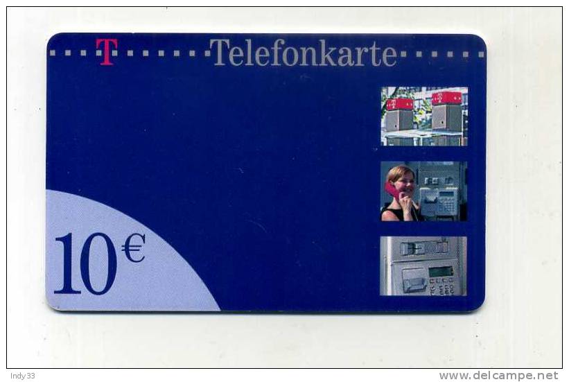 TELECARTE ALLEMAGNE . PUB. TELEKOM 2008 - A + AD-Series : Publicitaires - D. Telekom AG