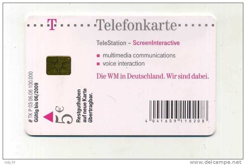 TELECARTE ALLEMAGNE . PUB. TELEKOM 2009 - A + AD-Series : Publicitarias De Telekom AG Alemania