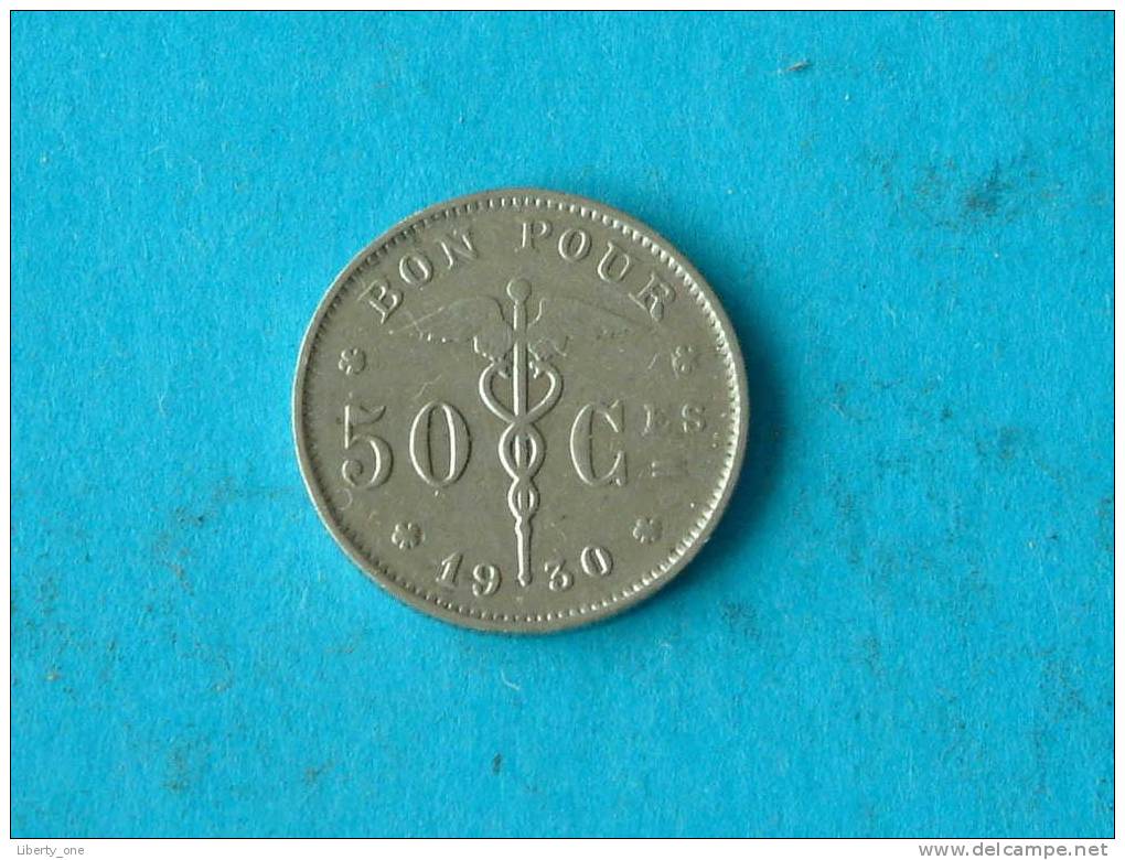 1930 FR - 50 CENTIMES ( Morin 417 - For Grade / Please See Photo ) ! - 50 Centimes