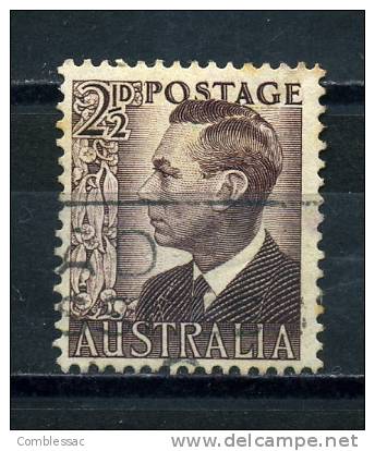 AUSTRALIA    1950      2 1/2d  Purple  Brown    USED - Gebruikt