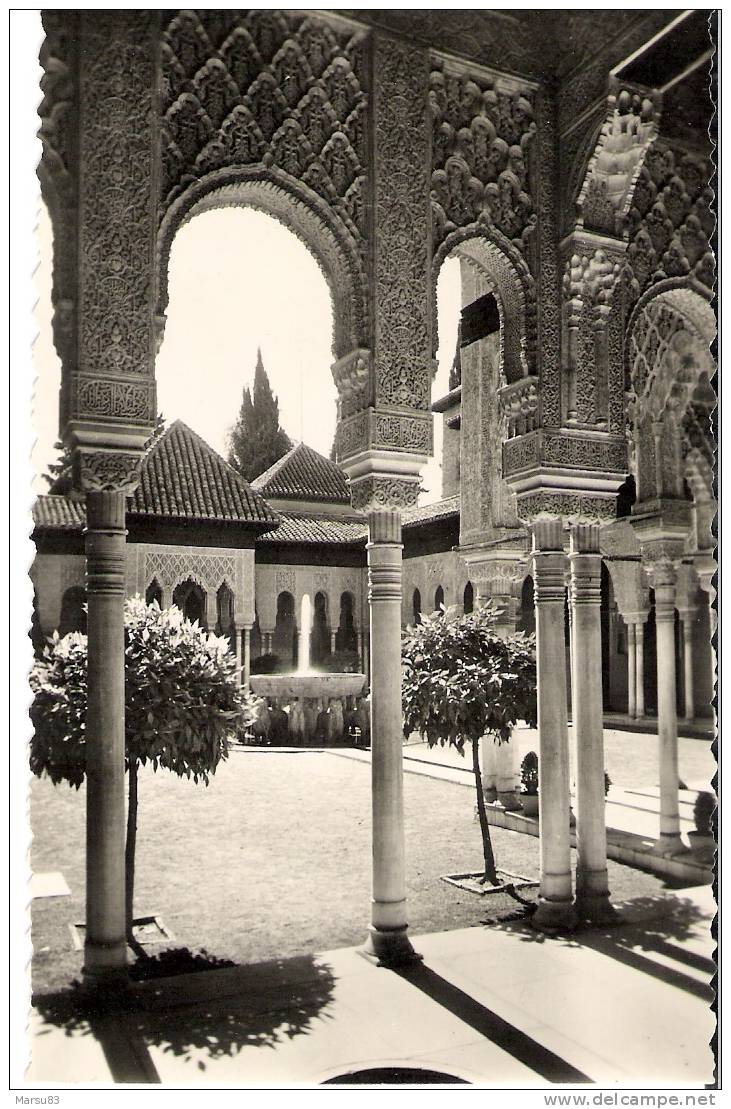 ALHAMBRA - Patio De Los Leones -Arcadas-   ( NEUVE  Série 2 - N15 - Ed A. Zerkowitz - Almería