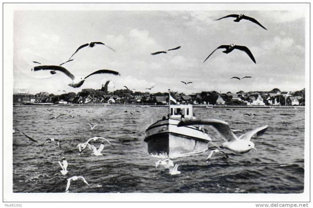 AK Ostseebad Heiligenhafen, Gel. 1956 - Heiligenhafen