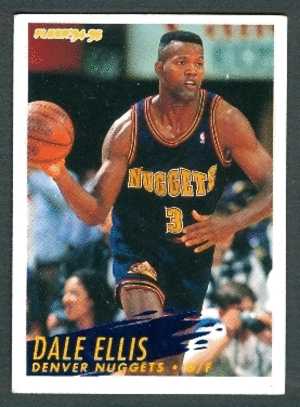 Basket, NBA, Fleer 94/95 : DALE ELLIS, DENVER NUGGETS, N° 55 - 1990-1999