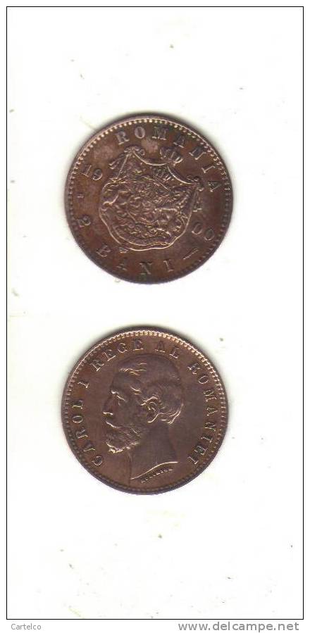 Romania 2 Bani 1900 , Excelent Condition - Romania